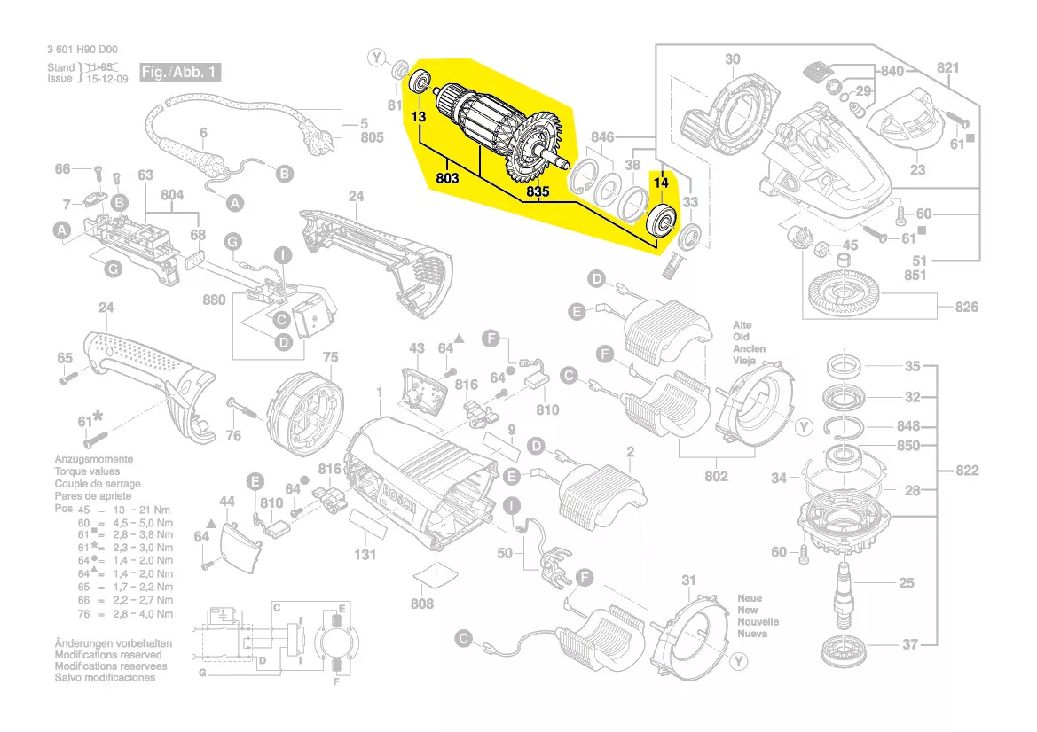 Induit réf. 1 604 011 297 BOSCH